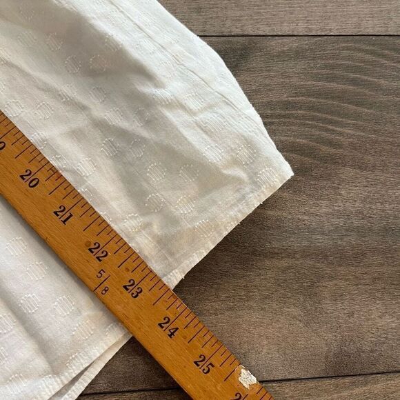 Lilly Pulitzer White Casual‎ Blouse Women Small Bin H-34 - Picture 4 of 7